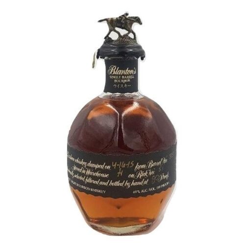 BLANTON'S Black Label Single Barrel Bourbon 750ml bottle