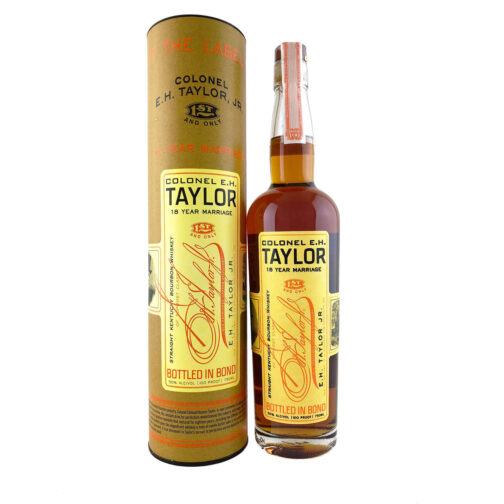 COLONEL E. H. TAYLOR 18 Year Old Marriage Straight Kentucky Bourbon Whiskey 750ml bottle