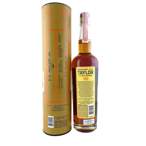 COLONEL E. H. TAYLOR 18 Year Old Marriage Straight Kentucky Bourbon Whiskey 750ml bottle - Image 2