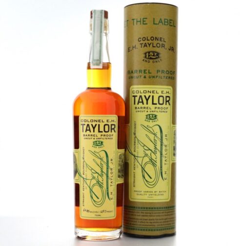 COLONEL E. H. TAYLOR Barrel Proof Bourbon 750ml bottle