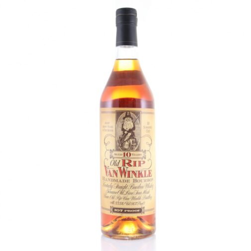 OLD RIP VAN WINKLE Handmade 107 Proof 10 Year Old Bourbon 750ml bottle