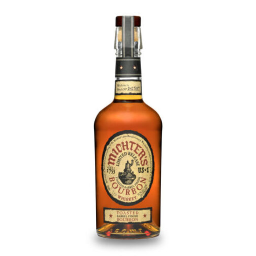 MICHTER'S US-1 Limited Release Toasted Barrel Finish Bourbon Whiskey 750ml bottle