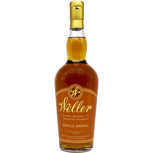 W. L. WELLER Single Barrel Bourbon Whiskey 750ml bottle