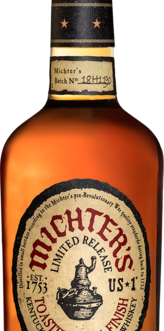 MICHTER’S US-1 Limited Release Toasted Barrel Finish Bourbon Whiskey 750ml bottle