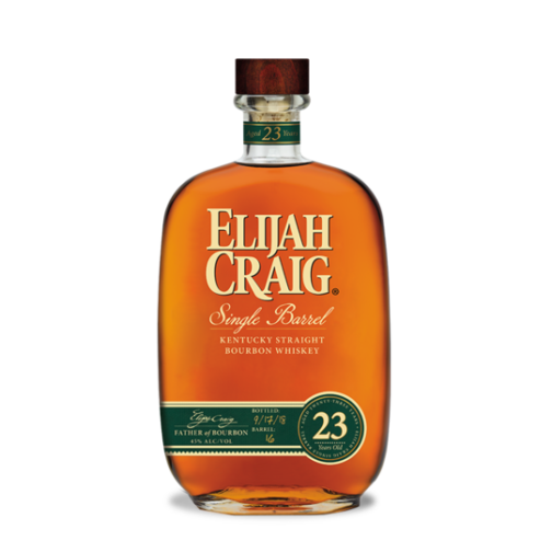 ELIJAH CRAIG 23 Year Old Single Barrel Kentucky Straight Bourbon Whiskey 750ml bottle