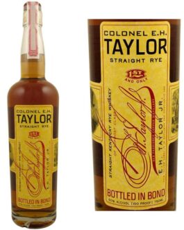 COLONEL E. H. TAYLOR Straight Rye Whiskey 750ml bottle