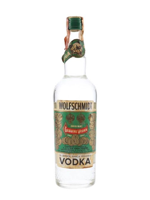 Wolfschmidt Vodka Bot.1970s 75cl